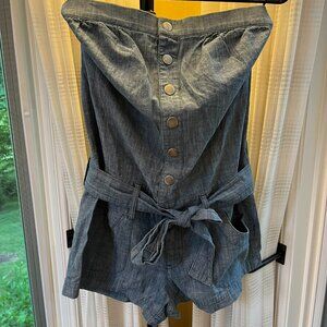 Express Strapless Romper